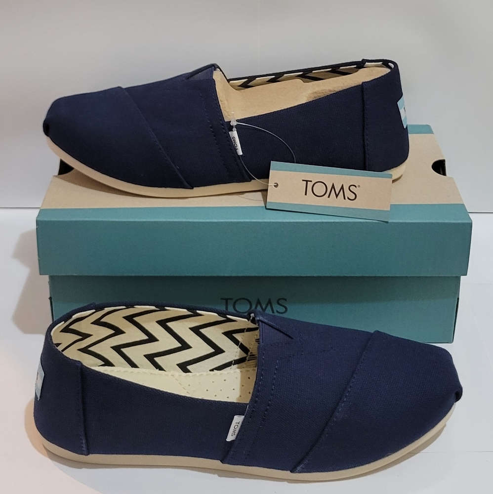 Tom's Classics Women's Canvas Slip On Shoes‎ - Picture 2 of 5